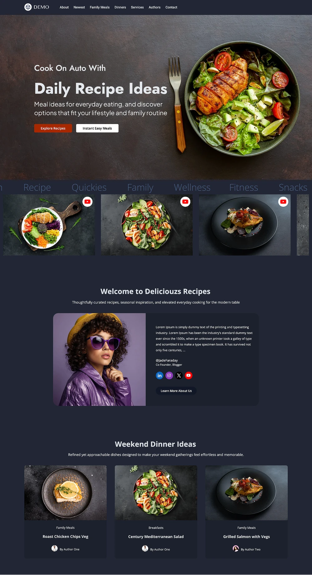 Recipe Blog